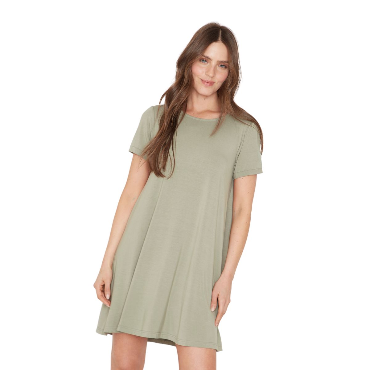 JACINTA TIENDA - Vestido Bianca manga corta II verde Jacinta Tienda