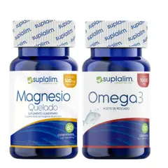 SUPLALIM - PACK OMEGA 3 30CAPS MAS MAGNESIO QUELADO 60CAPS