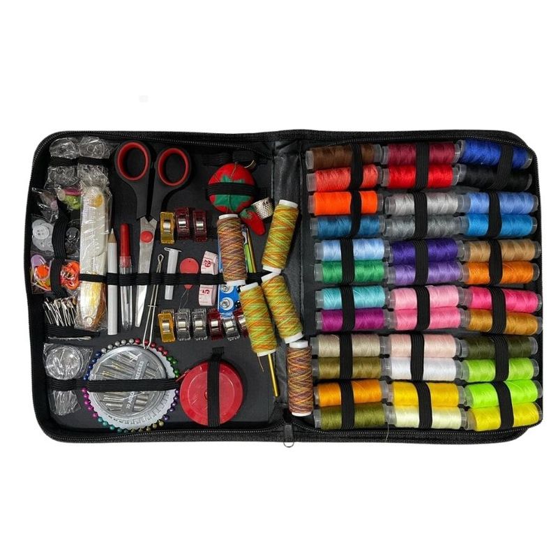 GENERICO - Kit Set de Costura Costurero Completo con Estuche