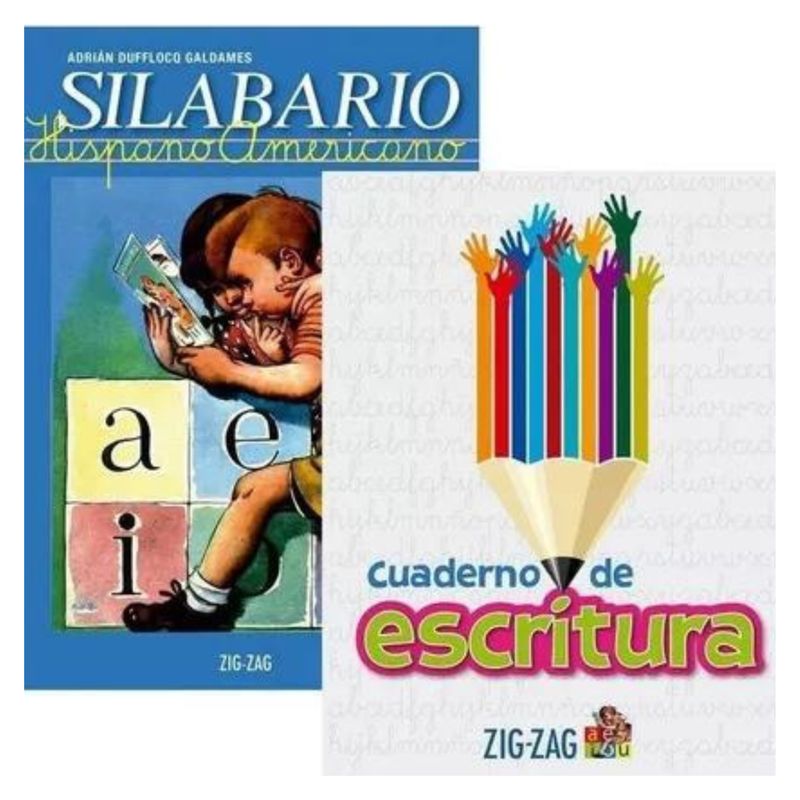 ZIG ZAG - Pack silabario Hispanoamericano C/ Cuadernillo ZIG ZAG