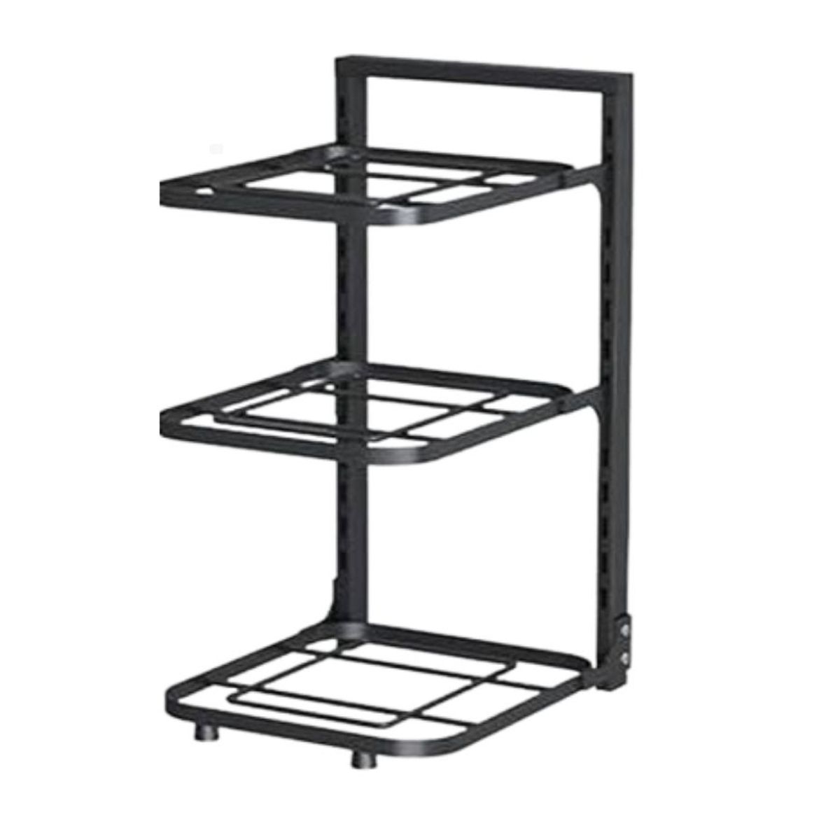 GENERICO - Organizador Estante Multiuso Cocina Platos Ollas 3 Niveles