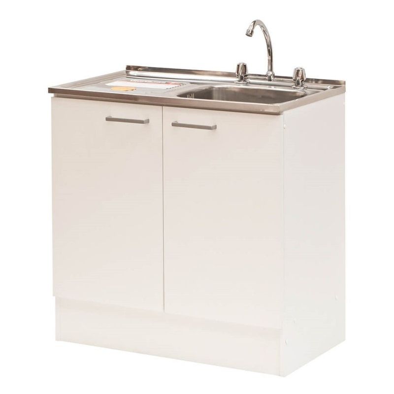 AGM - Kit Lavaplatos 100cm Izquierdo Blanco