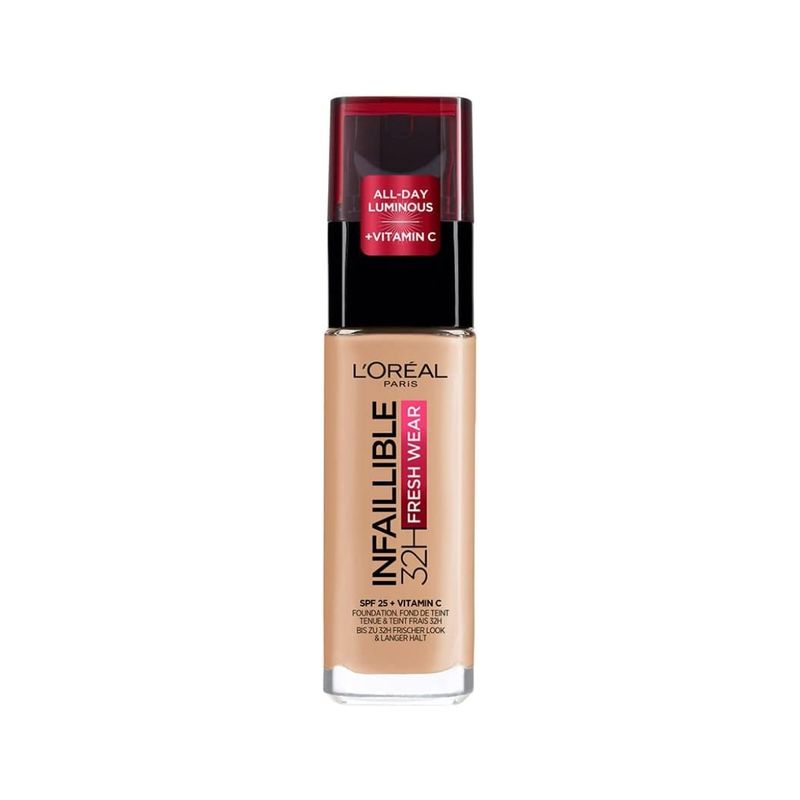 LOREAL PARIS - Base Infallible 32H Fresh Wear 200 Lin Naturel.