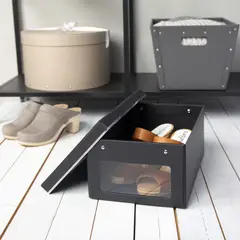 BIGSO - Caja para Zapatos Box Sigrid Negra