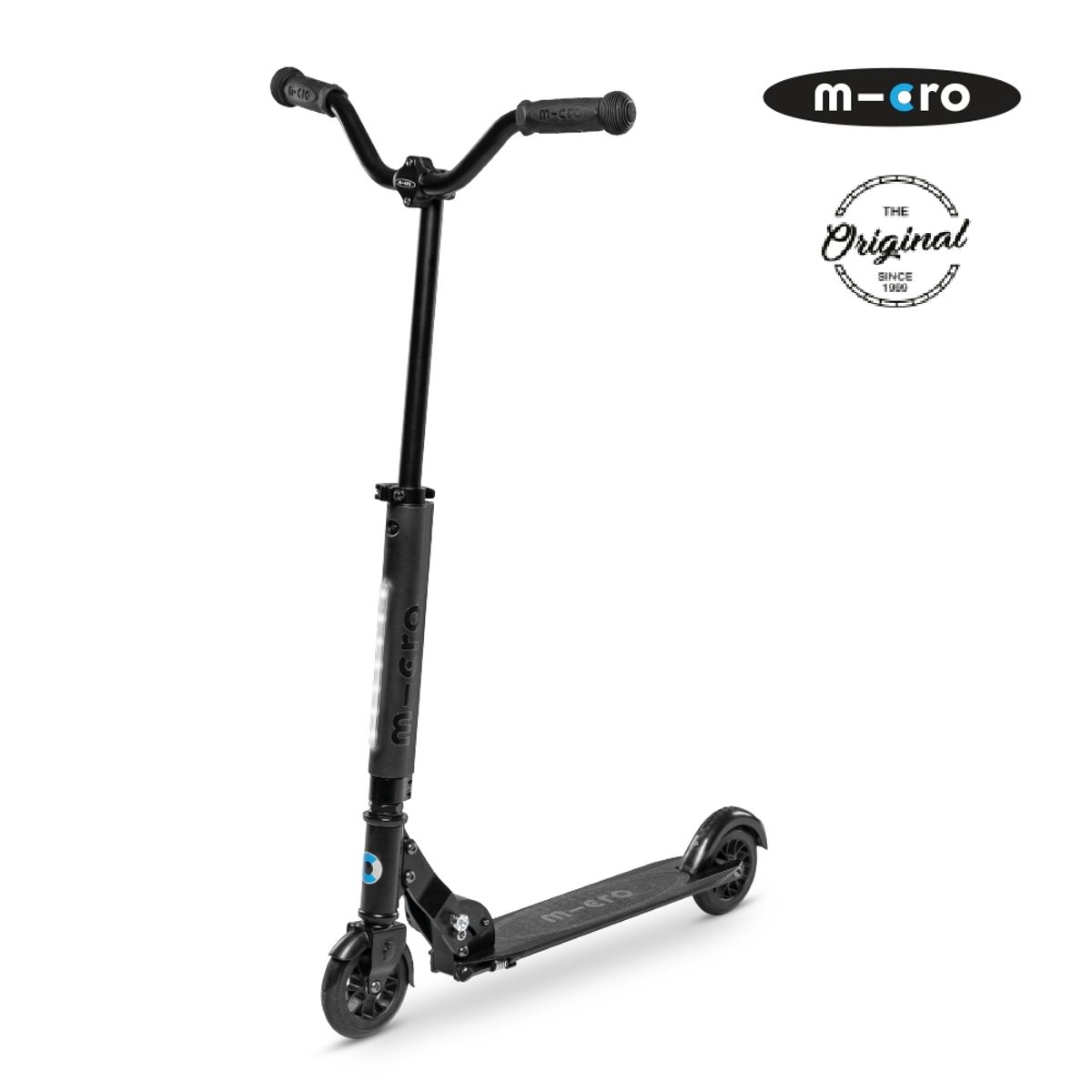 MICRO - Scooter Micro Sprite Deluxe Negro,Niños 8 años en adelante
