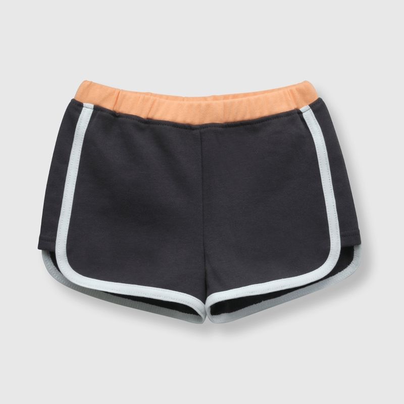 COLLOKY - Short de bebé niño bloques marengo (3 a 36 meses) 18-24 meses