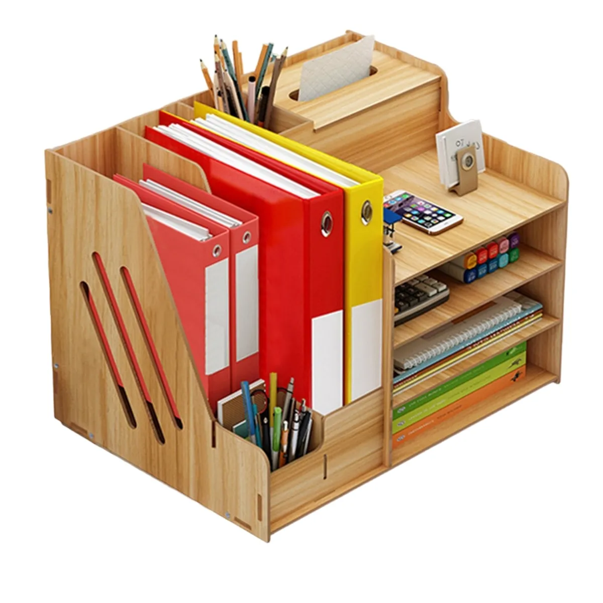 CRUSEC - Organizador Caja de Almacenamiento de Archivos Oficina