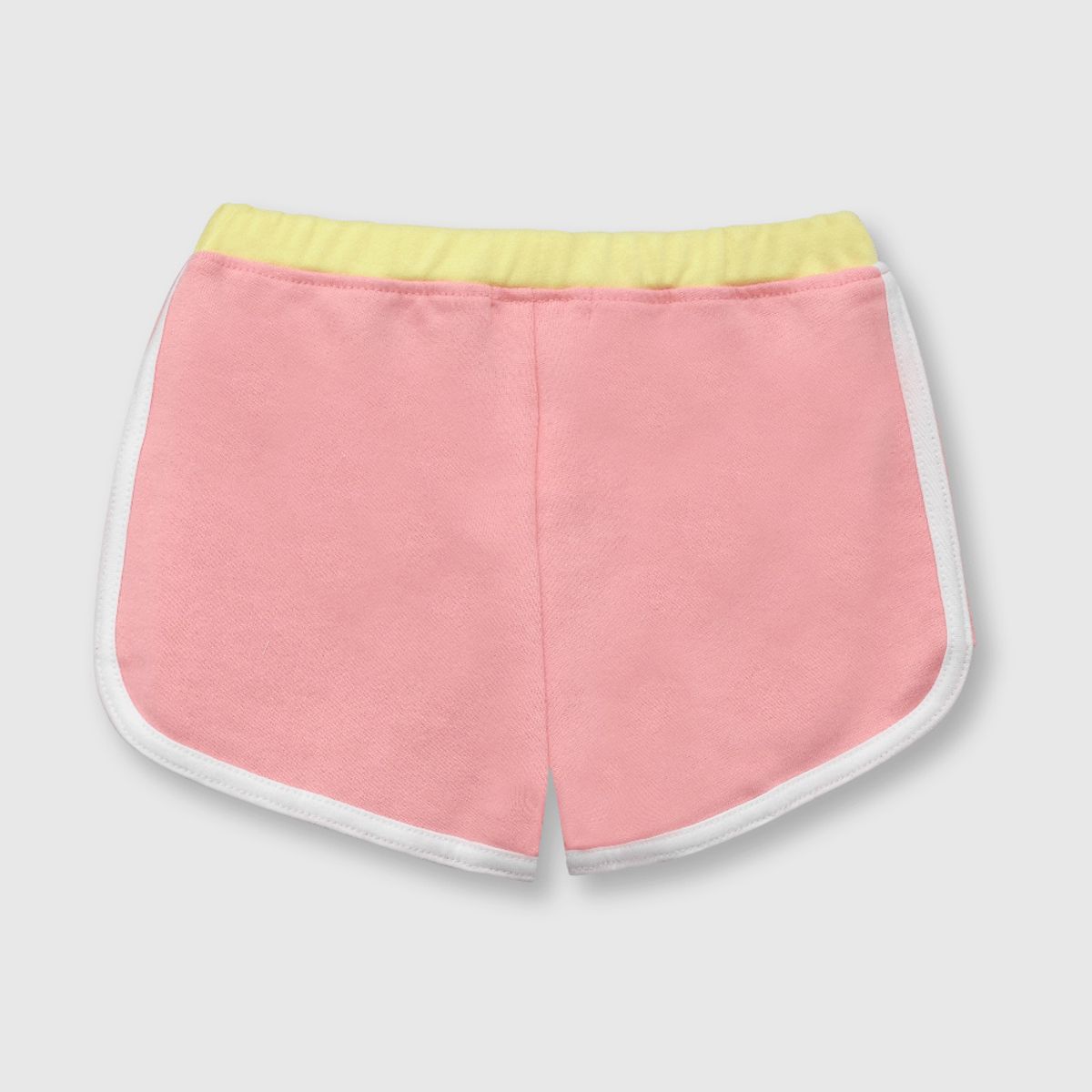 COLLOKY - Short de bebé niña bloques dark rose (3 a 36 meses)