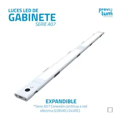 PREVILUM - LUZ PARA COCINA O GABINETE 220V CALIDO NEUTRO Y FRIO A07