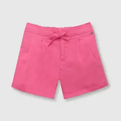 COLLOKY - Short de niña gabardina magenta (2 a 12 años) 2-3 Años