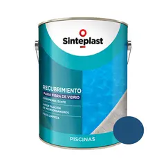 SINTEPLAST - Pintura Piscinas premium Fibra Azul Intenso 4 LT