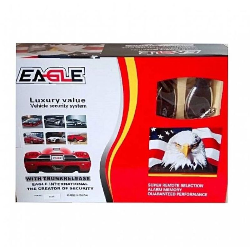 GENERICO - Sistema de Alarma para Vehiculo Eagle Car Alarm Antirrobo