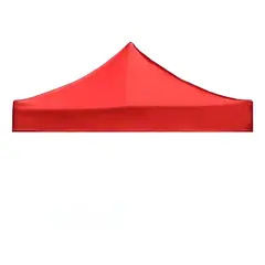GENERICO - Repuesto Lona Carpa Techo Plegable 2X2 Engomado Rojo