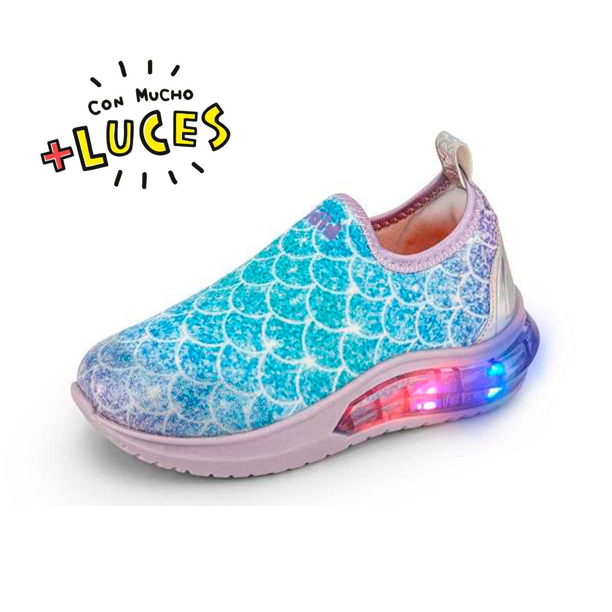 BIBI - Zapatillas Sirena Space Wave 3.0  Azul  Niñas Bibi