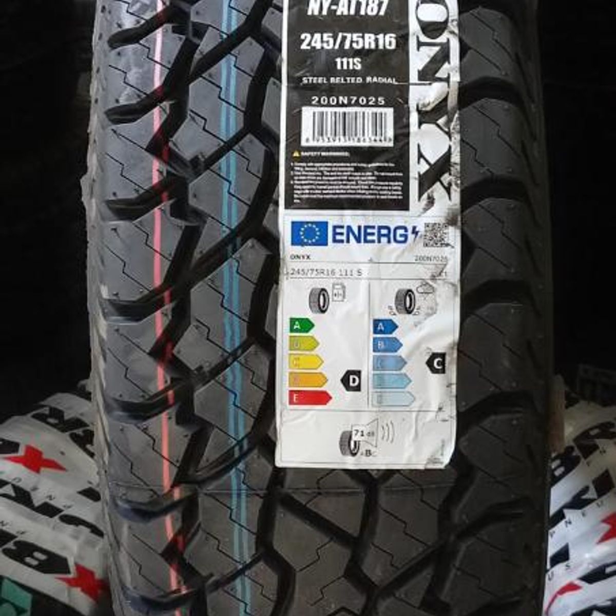 ONYX - Neumático 245/75 R16 Onyx Pcr Ny-at187 111s ONYX