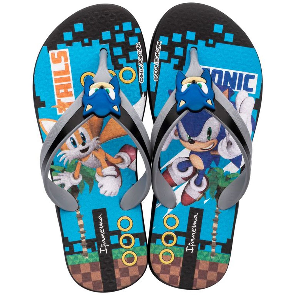 IPANEMA - Sandalia Niño Negro Sonic Speed 489 Ipanema