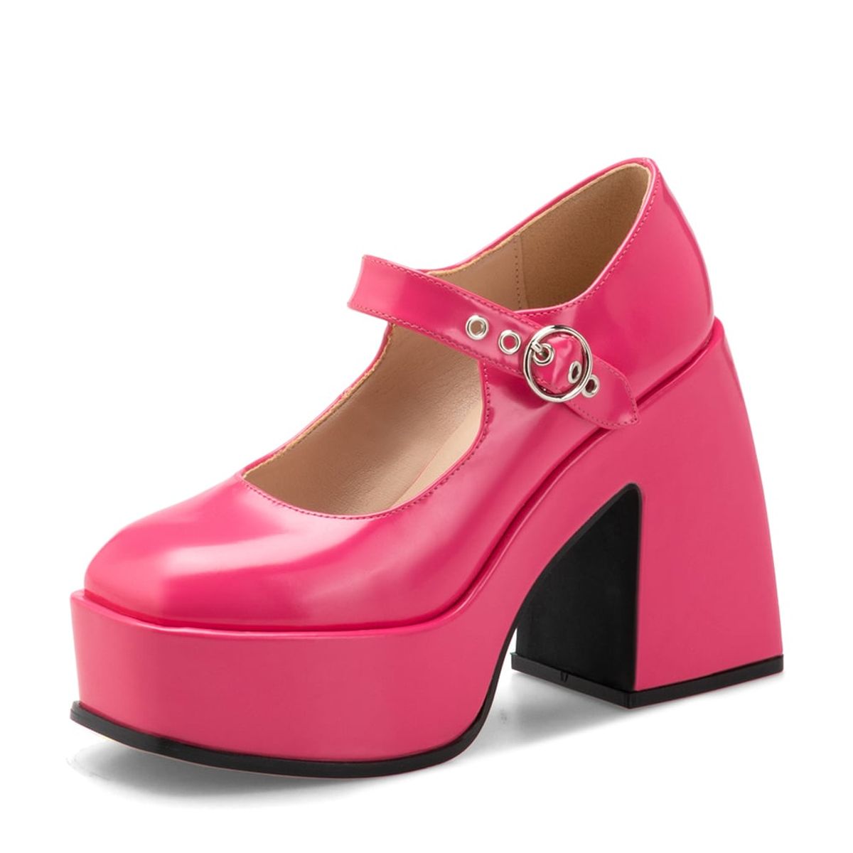 WEIDE - Zapato Taco Alto  Rosado Casual YL52 Weide