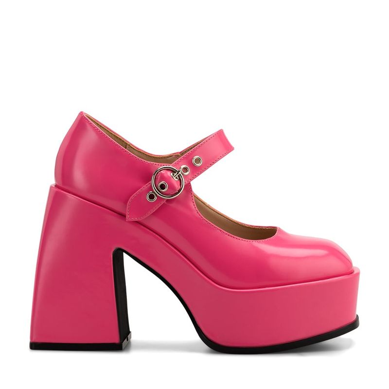WEIDE - Zapato Taco Alto  Rosado Casual YL52 Weide