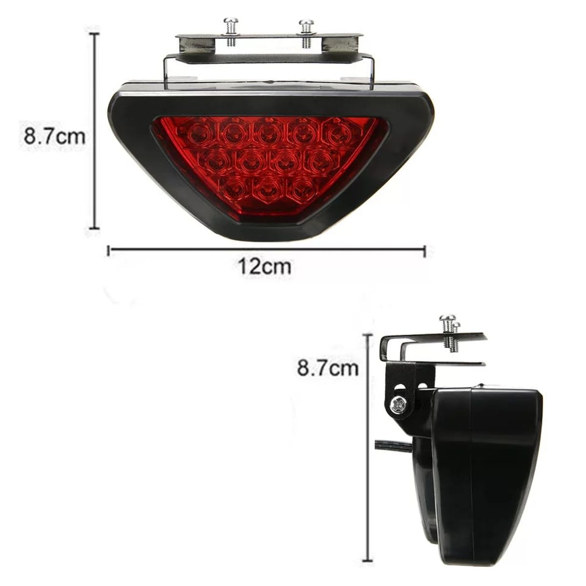 GENERICO - Luz de señal de freno Universal Para autos tipo F1