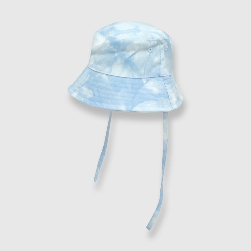 COLLOKY - Sombrero de bebé niño de gabardina celeste (0 a 9 meses) M