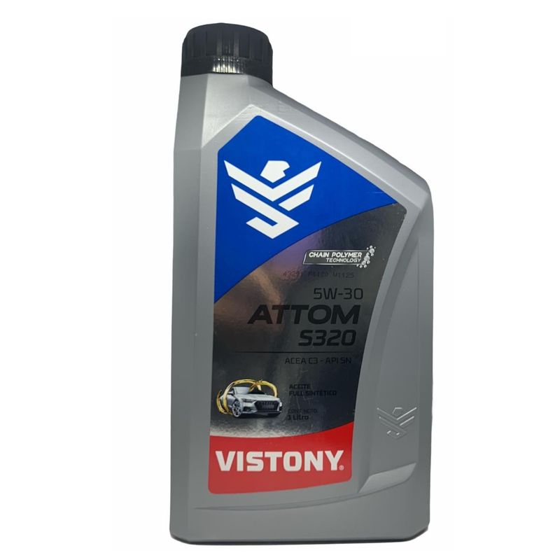 VISTONY - Aceite 5w30 100% Sintetico 1 Litro Vistony