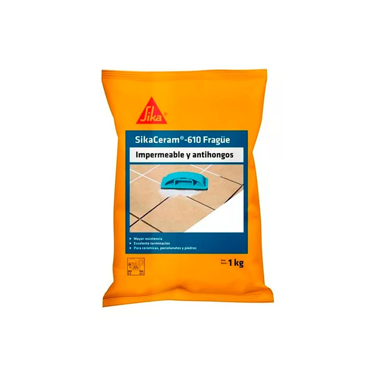 SIKA - SIKACERAM-610- Fragüe Blanco, 1 Kg