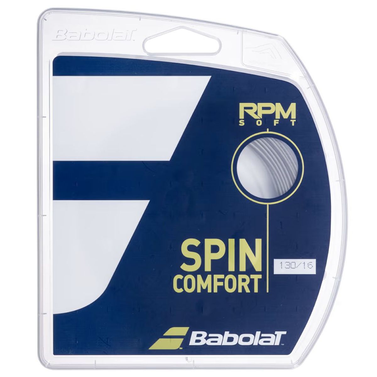 BABOLAT - CUERDA TENIS BABOLAT RPM SOFT 12 MTS - 1.30 (GRIS)