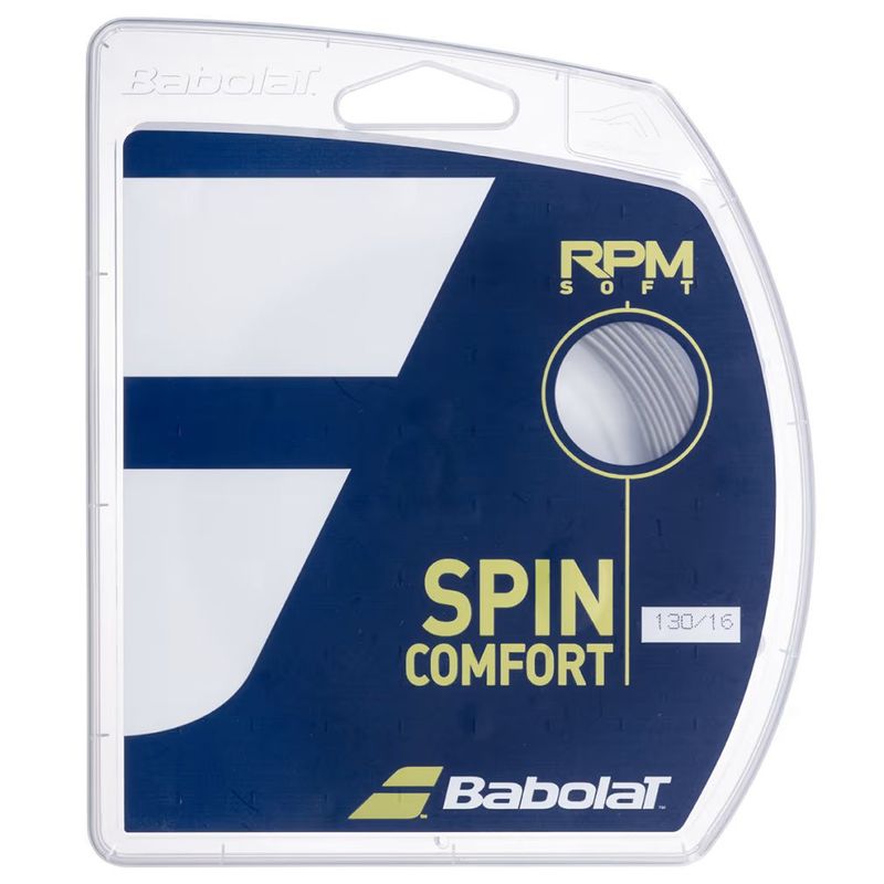 BABOLAT - CUERDA TENIS BABOLAT RPM SOFT 12 MTS - 1.25 (GRIS)