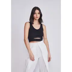 SIOUX - Peto Mujer Apertura Delantera Negro