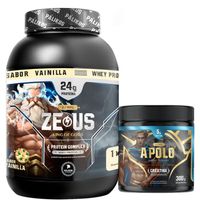 PACK WARRIORCreatina Apolo 300gProteina Zeus COMPLEX 1kg Vainilla.