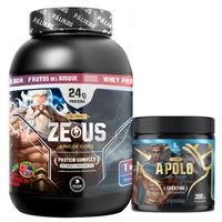 PACK WARRIORCreatina Apolo 300gProteina Zeus COMPLEX 1kg Frutos.