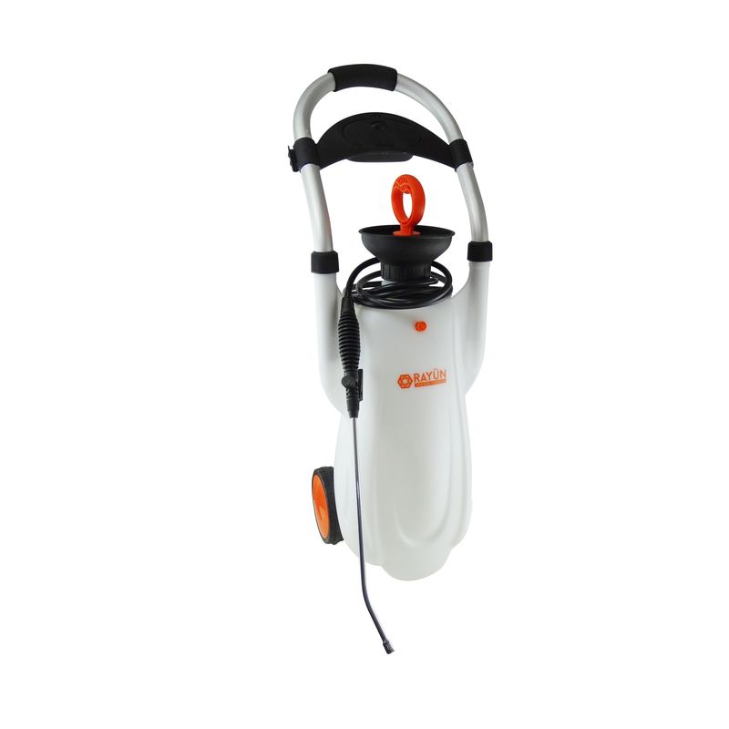 RAYUN - PULVERIZADOR/FUMIGADOR CON RUEDAS ROLLER 12 LT RAYÜN