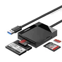 UGREEN - Lector de Tarjetas SD/TF 4 en 1