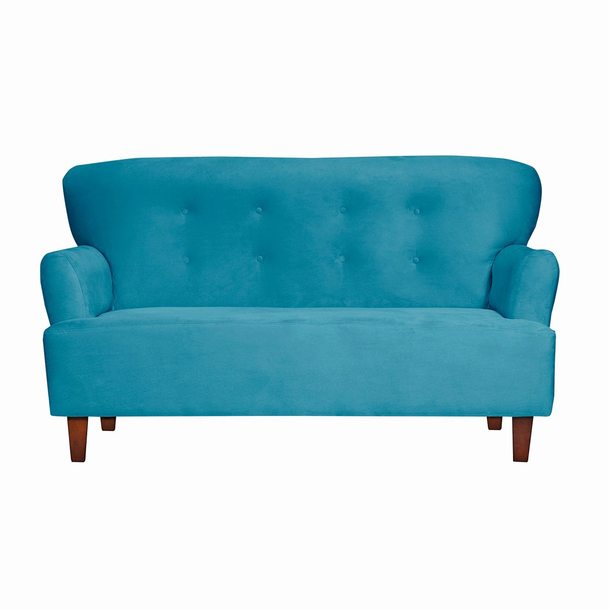 MASEL - Sofa 2c York Felpa calipso  150x80x95.