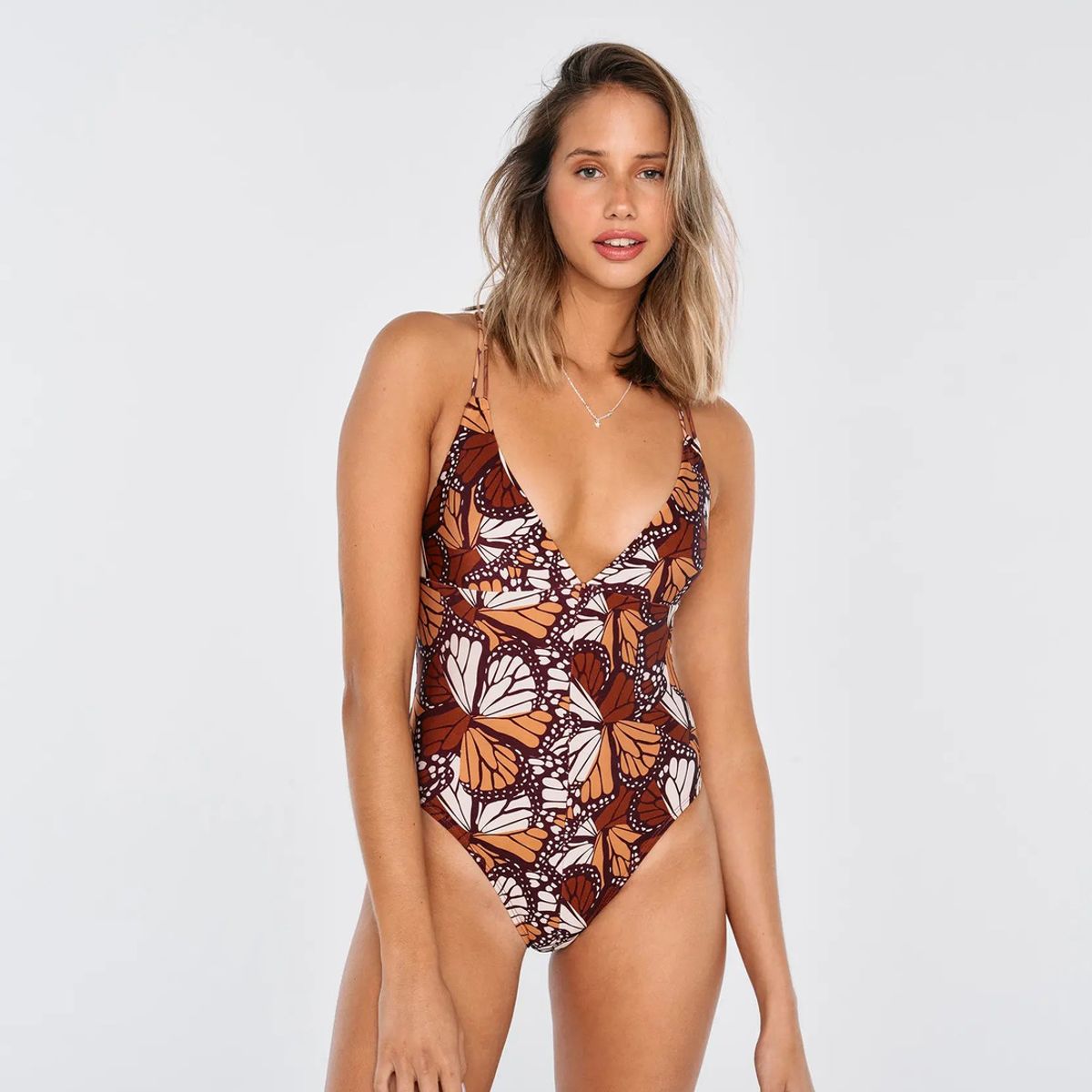 LOUNGE - Traje De Baño Mujer Escote Mixed Butterfly LOUNGE