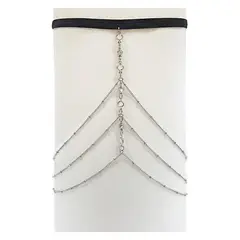 GENERICO - Cadena Accesorio Liguero Para Pierna Encantada