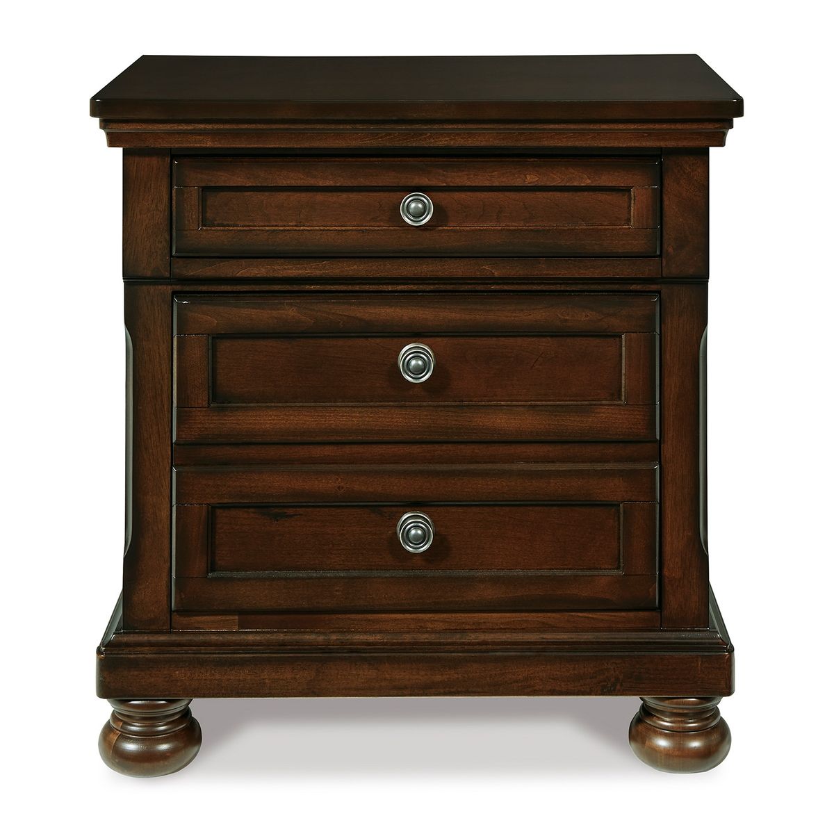 ASHLEY - Velador Porter 3 cajones