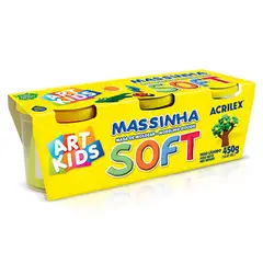 GENERICO - MASA DE MODELAR SOFT 3 COLORES 450 GRS