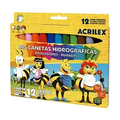 GENERICO - MARCADOR JUMBO 12 COLORES
