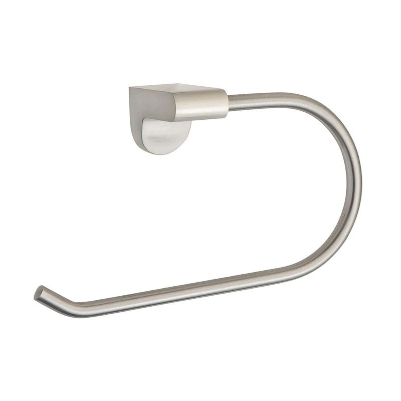 STRETTO - Ganchera Percha Colgador Toallero Cromado Modelo Dessin Niquel
