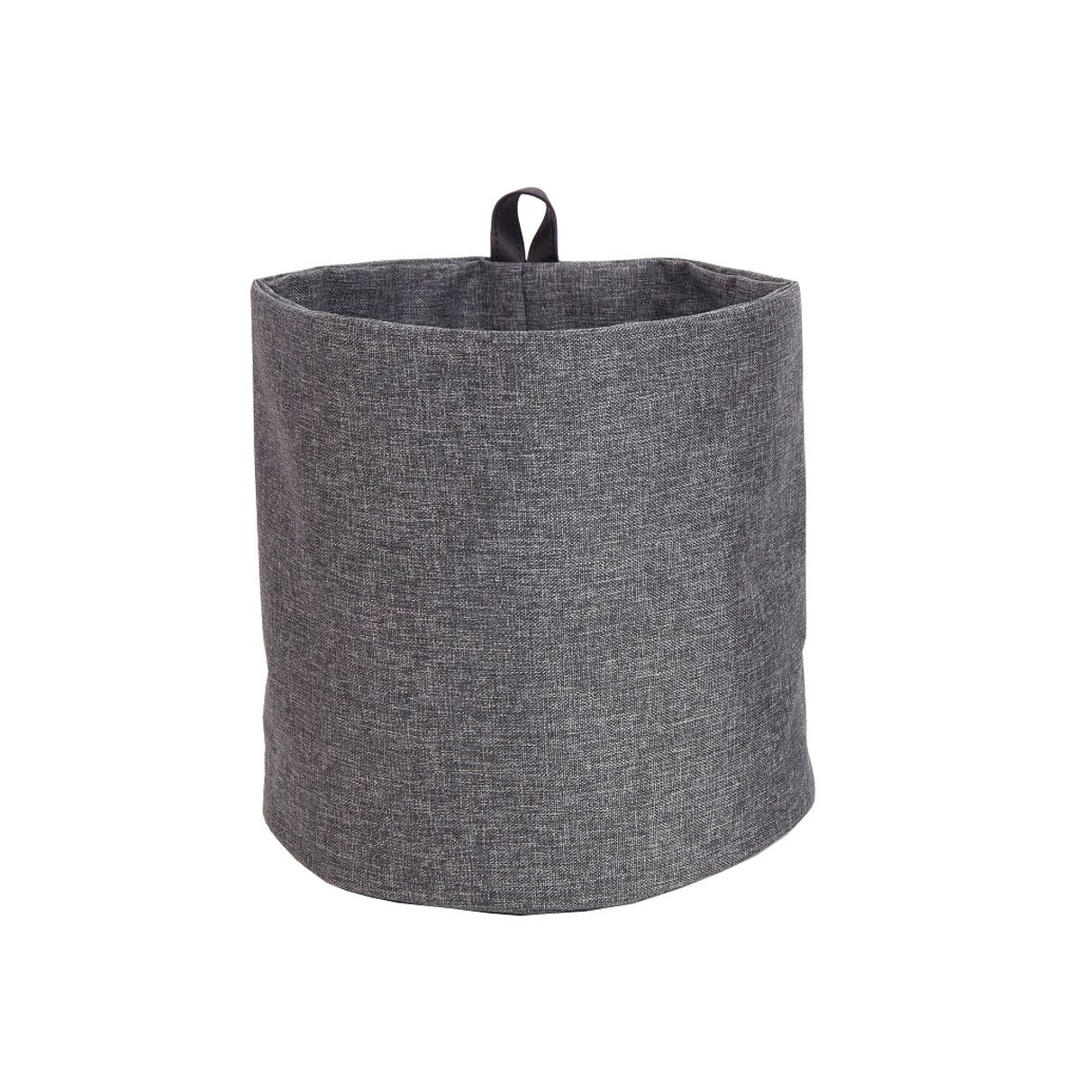 BIGSO - Cesto Redondo de Almacenamiento Soft Gris Bigso®