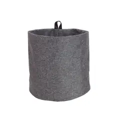 BIGSO - Cesto Redondo de Almacenamiento Soft Gris Bigso®