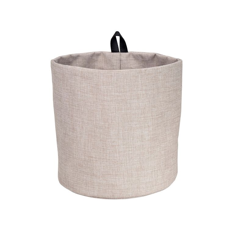 BIGSO - Cesto Redondo de Almacenamiento Soft Beige Bigso®