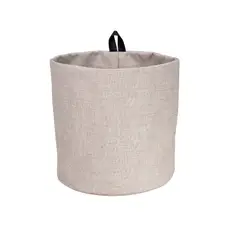 BIGSO - Cesto Redondo de Almacenamiento Soft Beige Bigso®