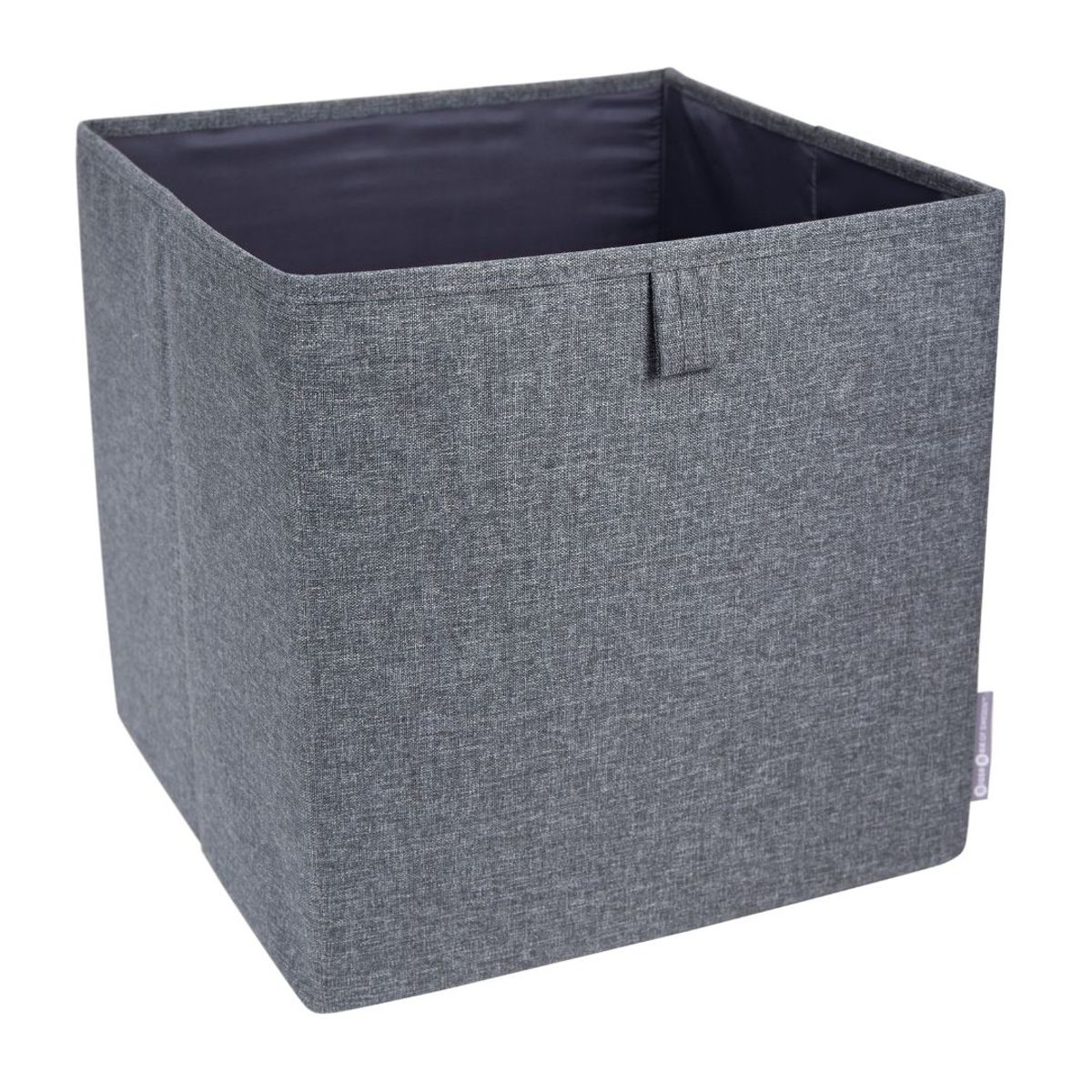 BIGSO - Cesto Cuadrado de Almacenamiento Soft Gris Bigso®