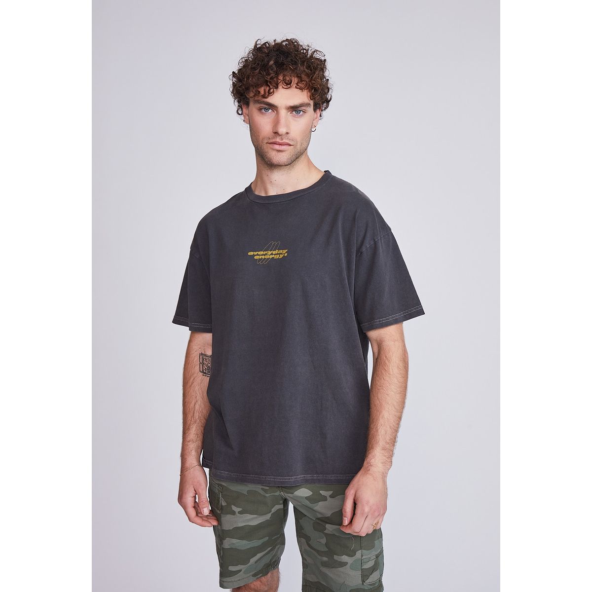 SIOUX - Polera Hombre Energy Acero Sioux