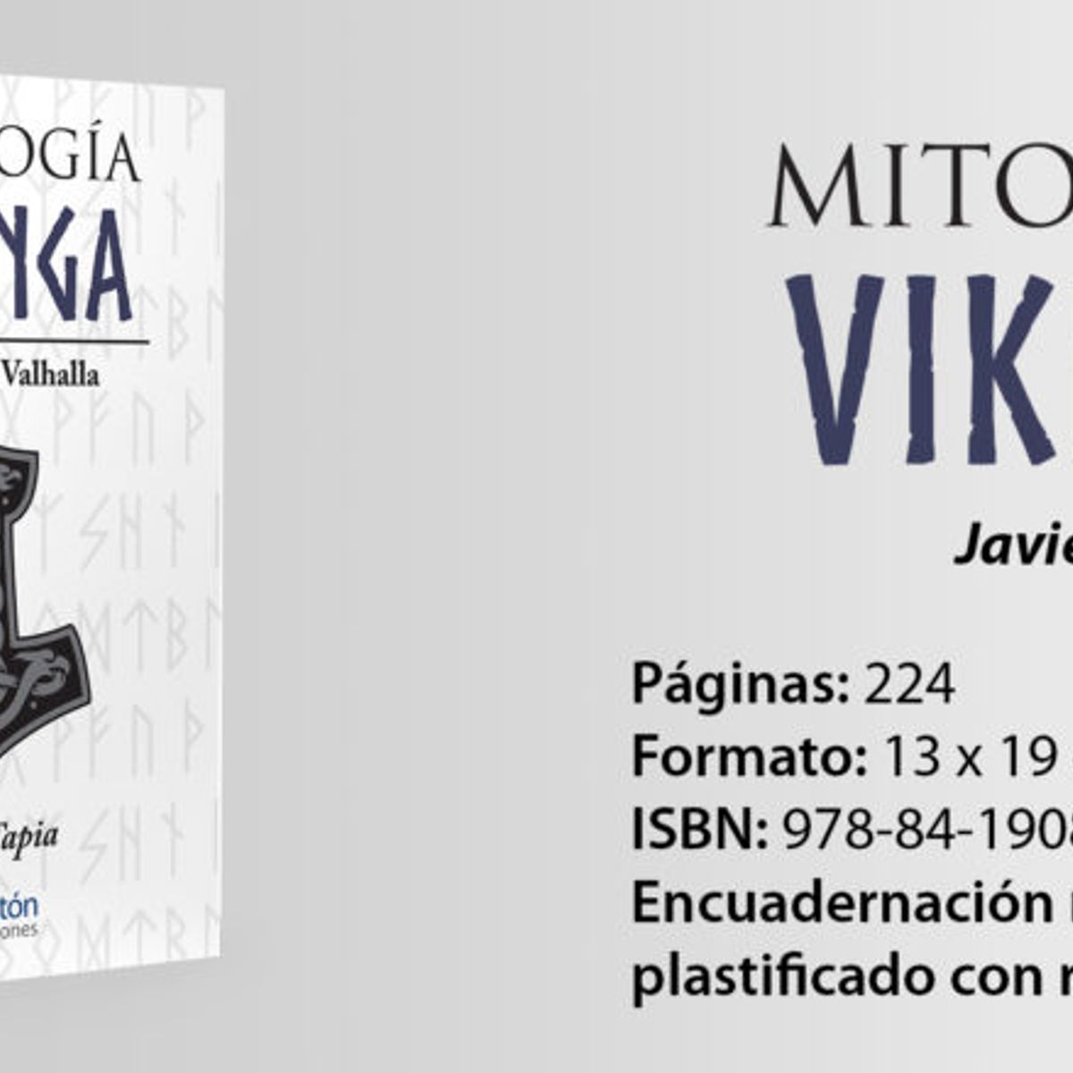 PLUTON EDICIONES - Mitología vikinga - Javier Tapia