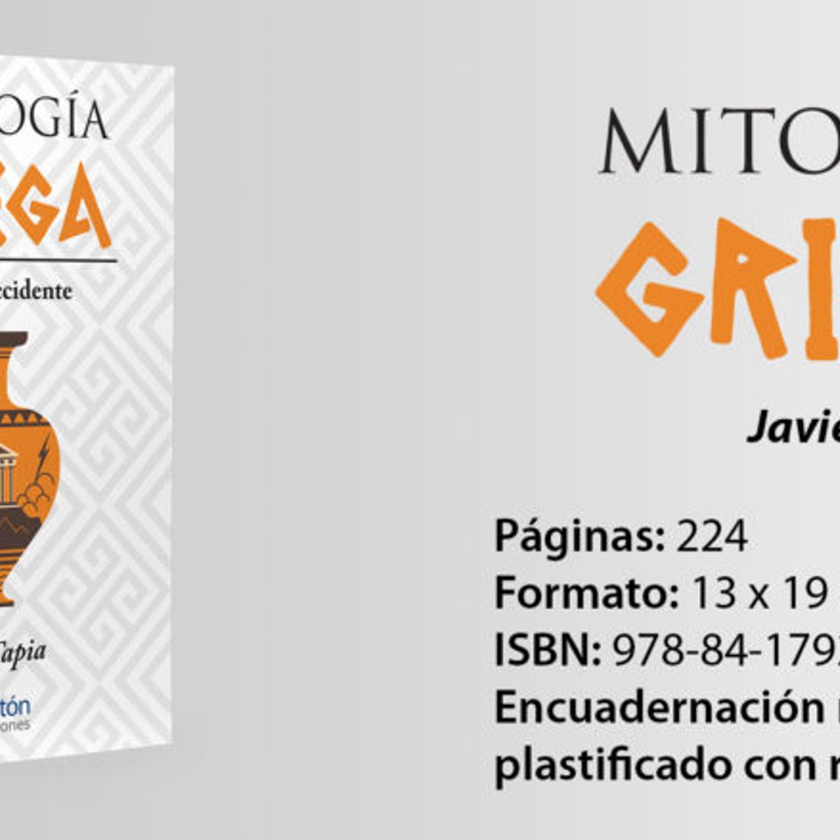 PLUTON EDICIONES - Mitología griega - Javier Tapia