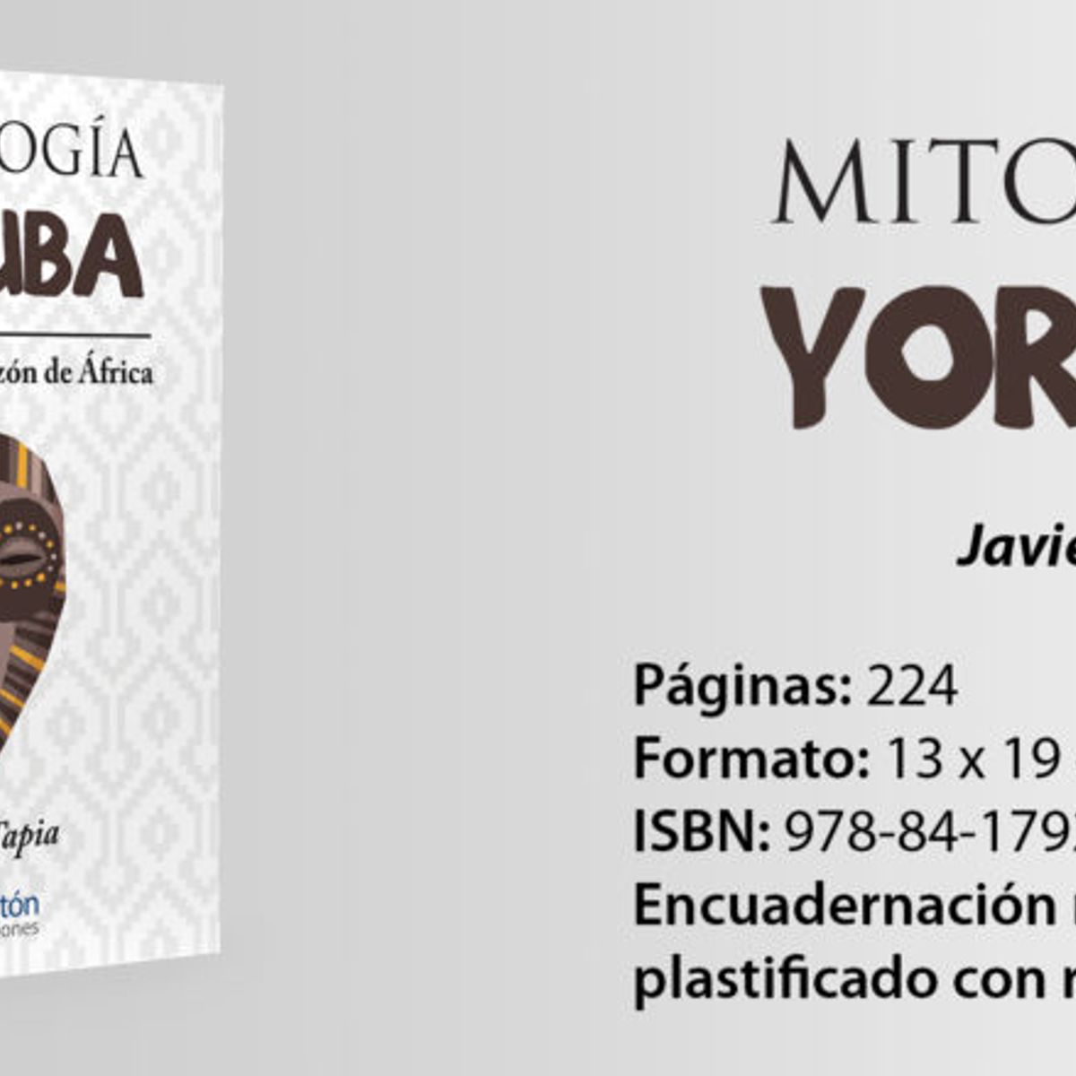 PLUTON EDICIONES - Mitología yoruba - Javier Tapia