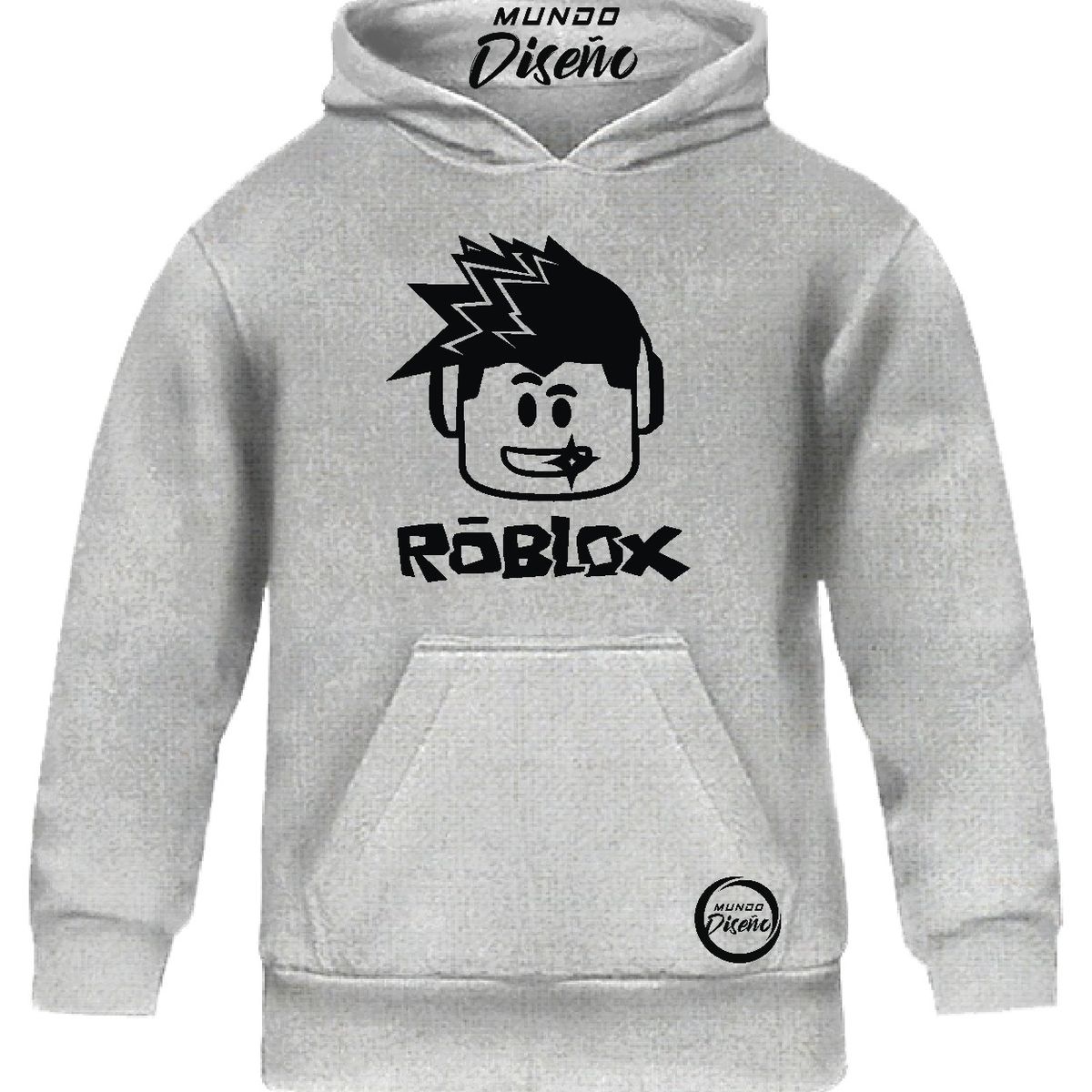 MDC - Mdc poleron de niño cerrado con capucha roblox rostro